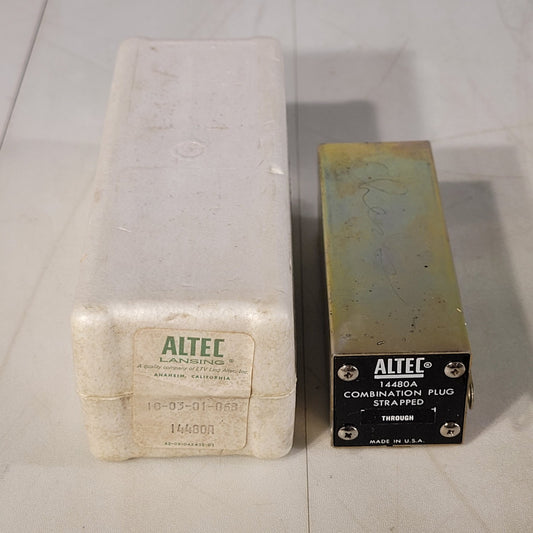 Altec 14480A Combination Plug Strapped 600 Ohm 11-pin Tube Socket Lansing