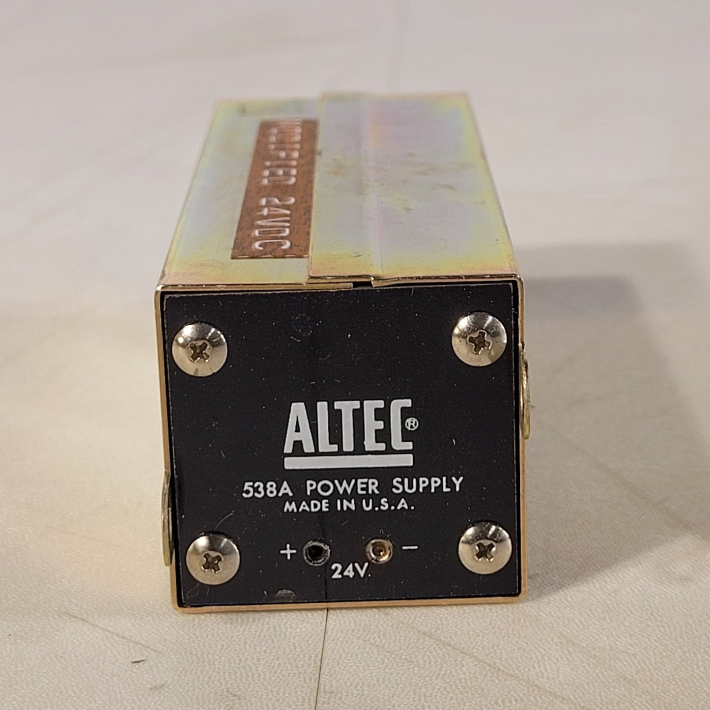 Vintage Altec 538A Power Supply Modified 24VDC 8-pin Tube Socket Lansing