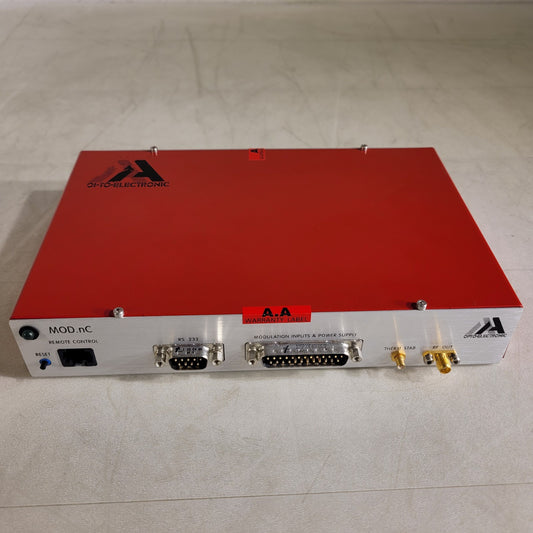AA Opto-Electronic Modulator MOD.1C.85-135.B67.RS232 Optical EO High Speed Photo