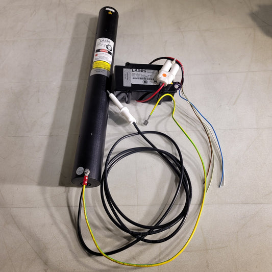 Lasos Laser LGK 7628-1 w/ Power Module 577009-0709-100 Output 15 mW 633 nm