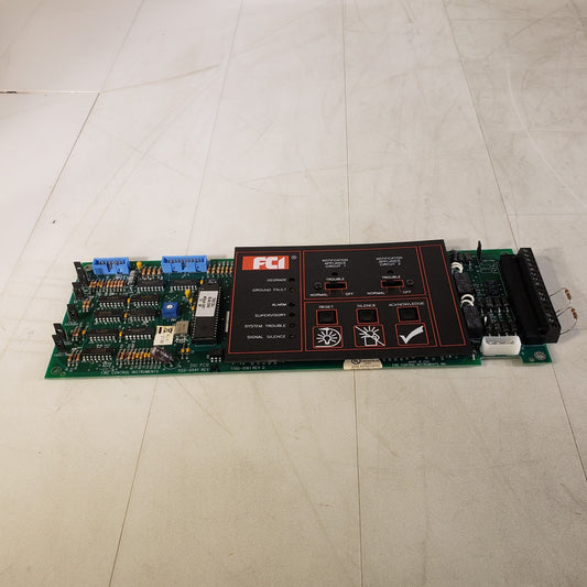 FCI DIU 1120-0541 Rev M 7200 Fire Alarm Control Board Fire Control Instruments