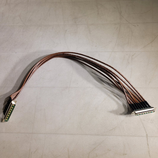 8-pin D-sub DC-8 8W8 DC8W8 High Current Cable 12 AWG 50cm Length Female To Male