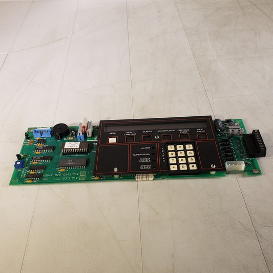 FCI KDU 1120-0512 Rev F 7200 Fire Alarm Control Board Fire Control Instruments