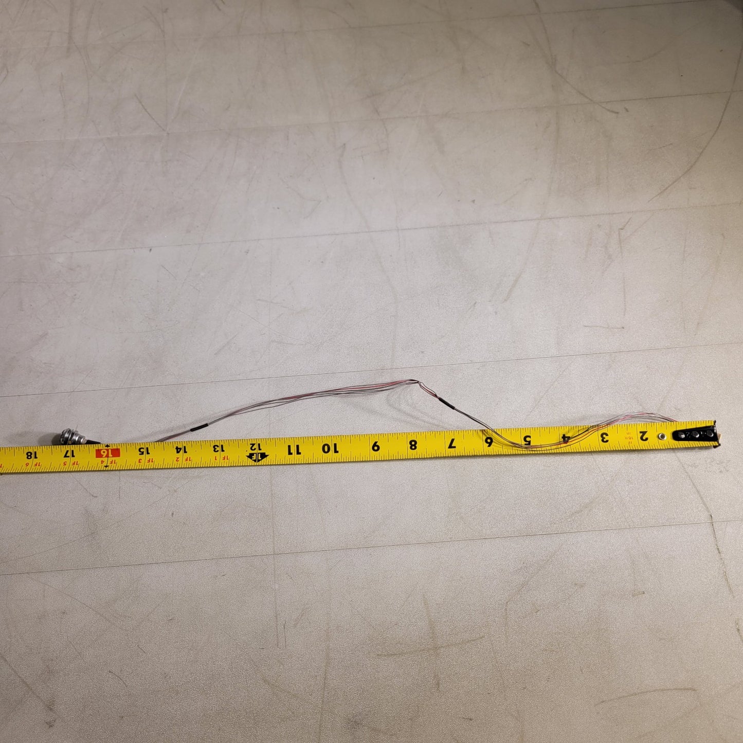 Lemo ECG.0B Cable 7pin Connector, 5-Wire 16in Breakout Cable