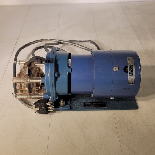 Cole Parmer 7016 Masterflex Motor and Pump Head 3200RPM Universal Electric