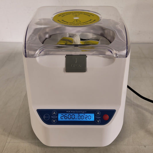 Benchmark Scientific PCR Plate Centrifuge II EQ-01400 Cycler Vertical Rotor
