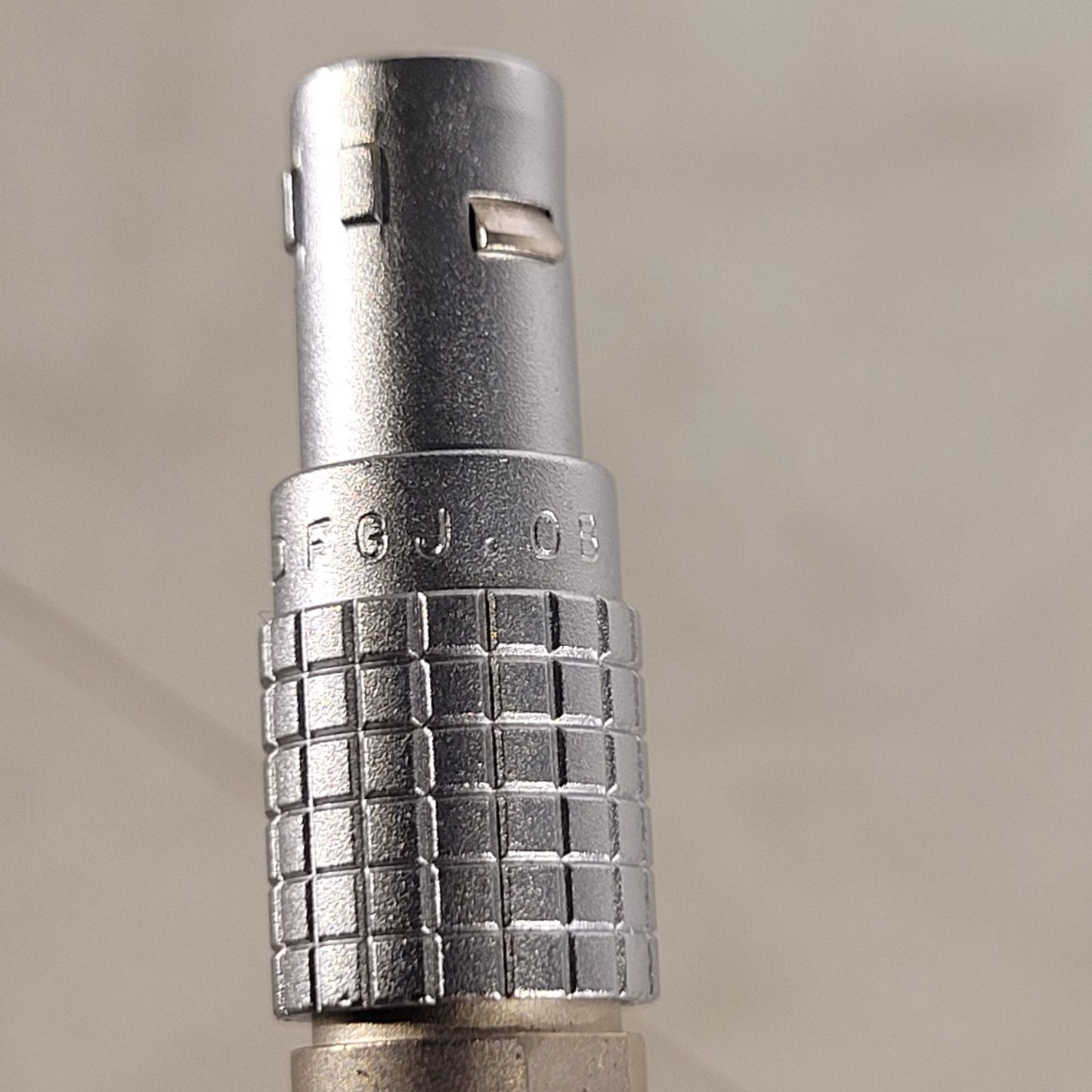 Lemo FGJ.0B Connector 9-Pin 10ft Long Cable Circular Pull Collar Male To Female