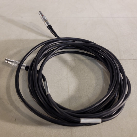 Lemo FGG.0B Connector 9-Pin 10ft Long Cable Circular Pull Collar Male To Female
