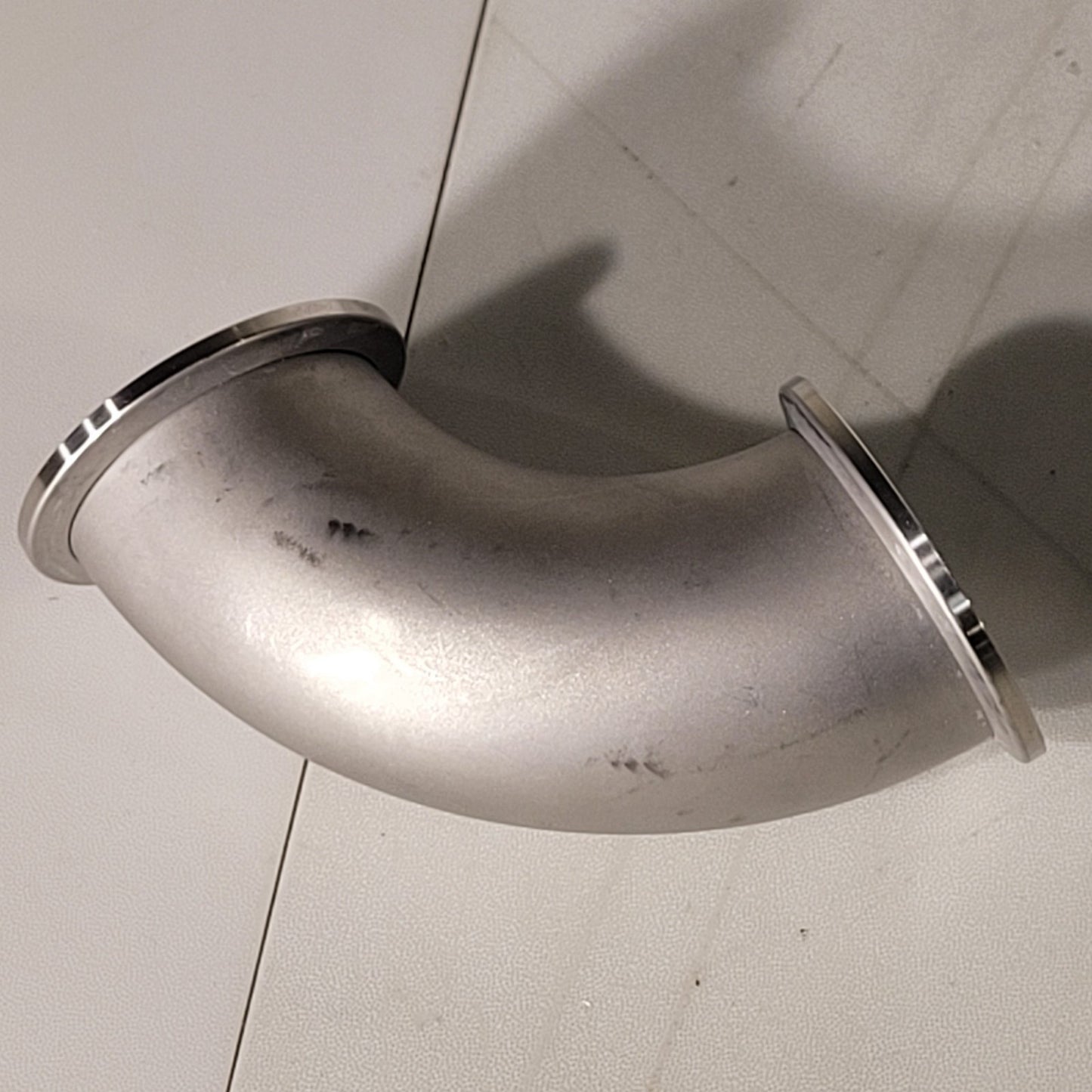 ISO KF40 NW40 90° Angle Elbow Stainless Steel High Vacuum 3-1/2