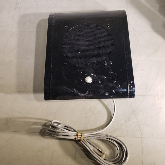 Lowell 8C10 8" Speaker With Cover And Push Button Black