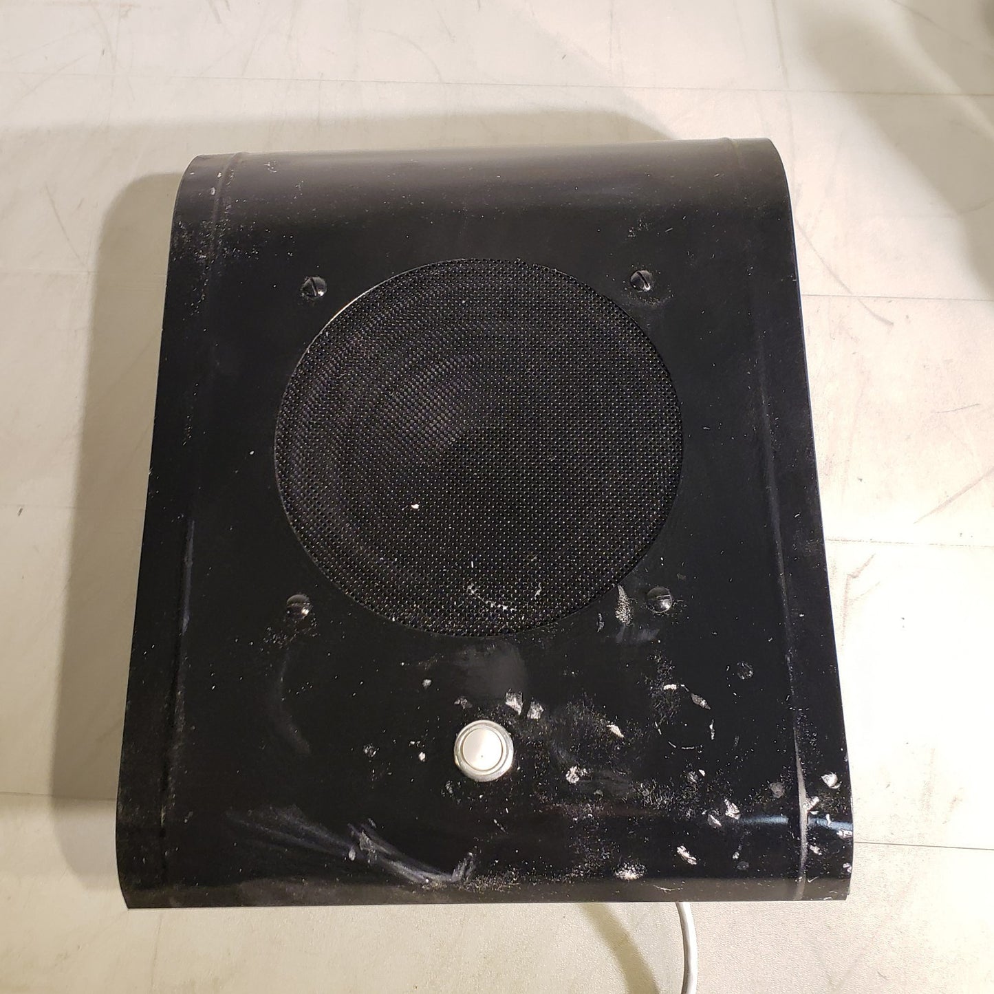 Lowell 8C10 8" Speaker With Cover And Push Button Black