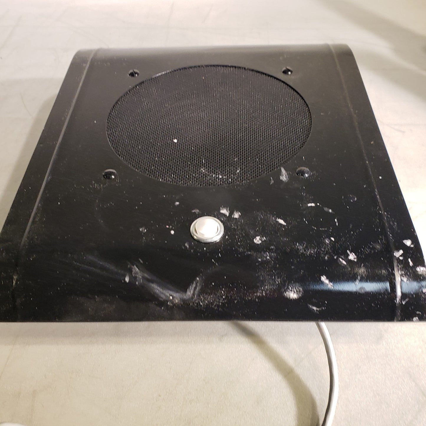 Lowell 8C10 8" Speaker With Cover And Push Button Black