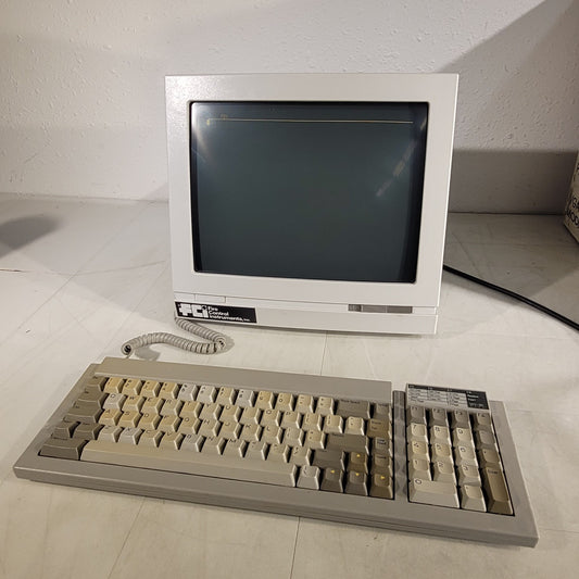 Vintage FCI Wyse Technology WY-30 Monitor 1985 w/ Original Mechanical Keyboard