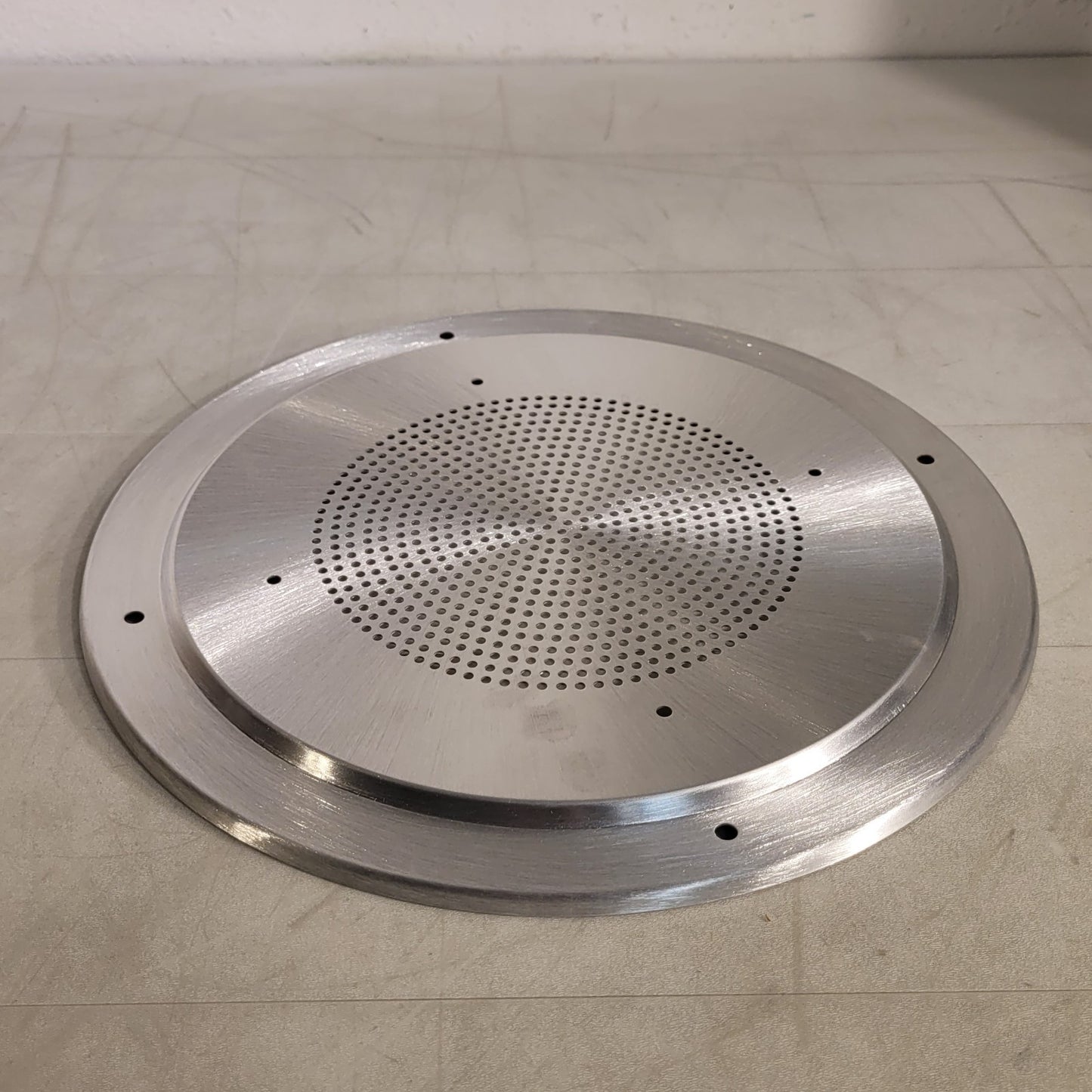 Vintage Lowell Silver Speaker Grill 12-1/2" Grill