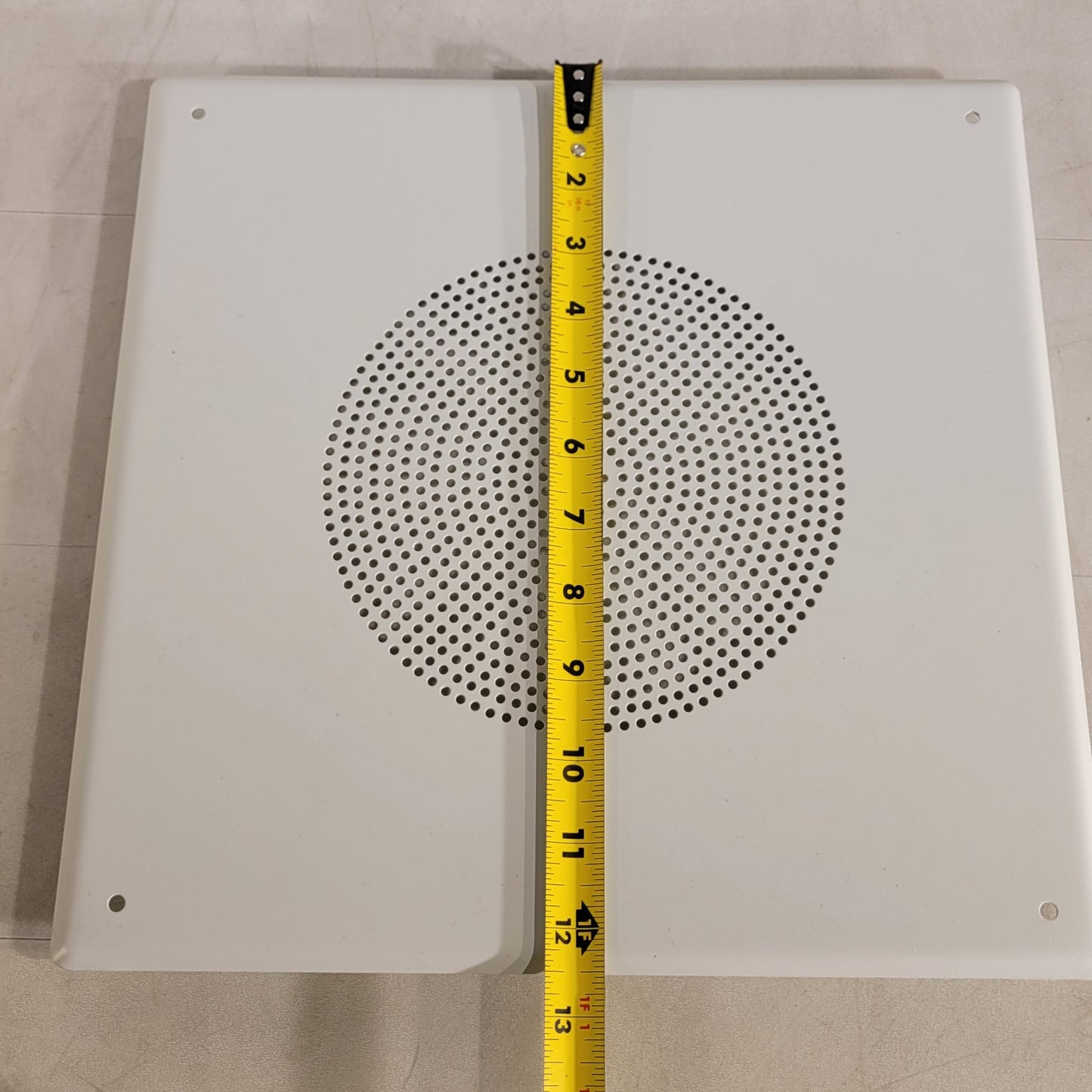 8" Speaker Grill Grille Square 12-1/2" X 12-1/2" White