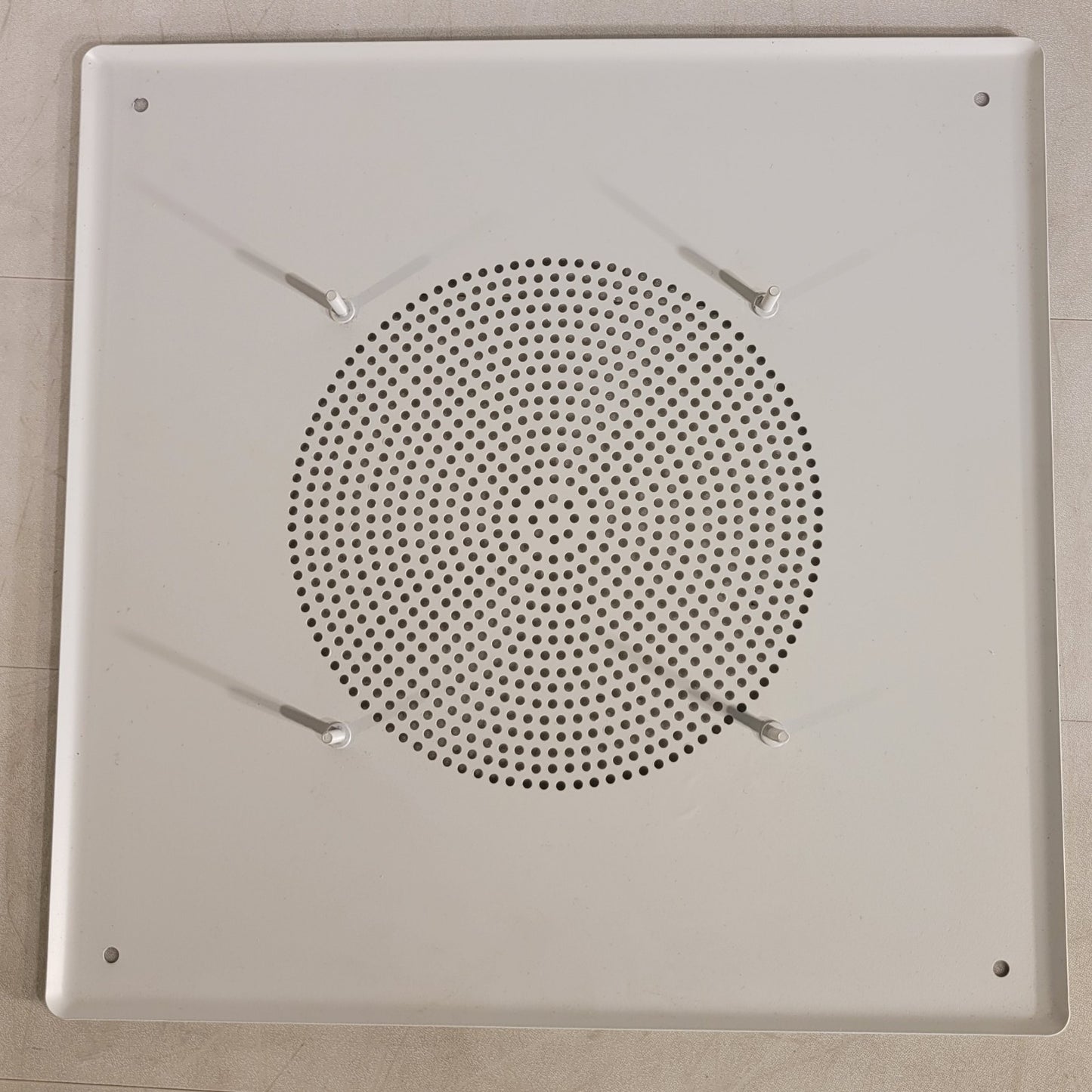 8" Speaker Grill Grille Square 12-1/2" X 12-1/2" White