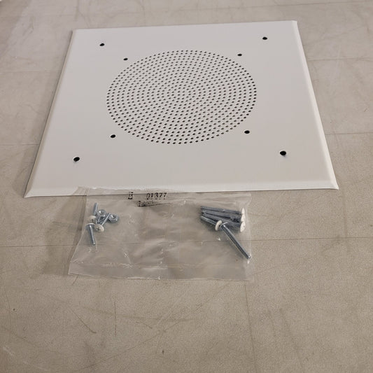7" Speaker Grill 11-1/2" X 11-1/2" With Hardware White
