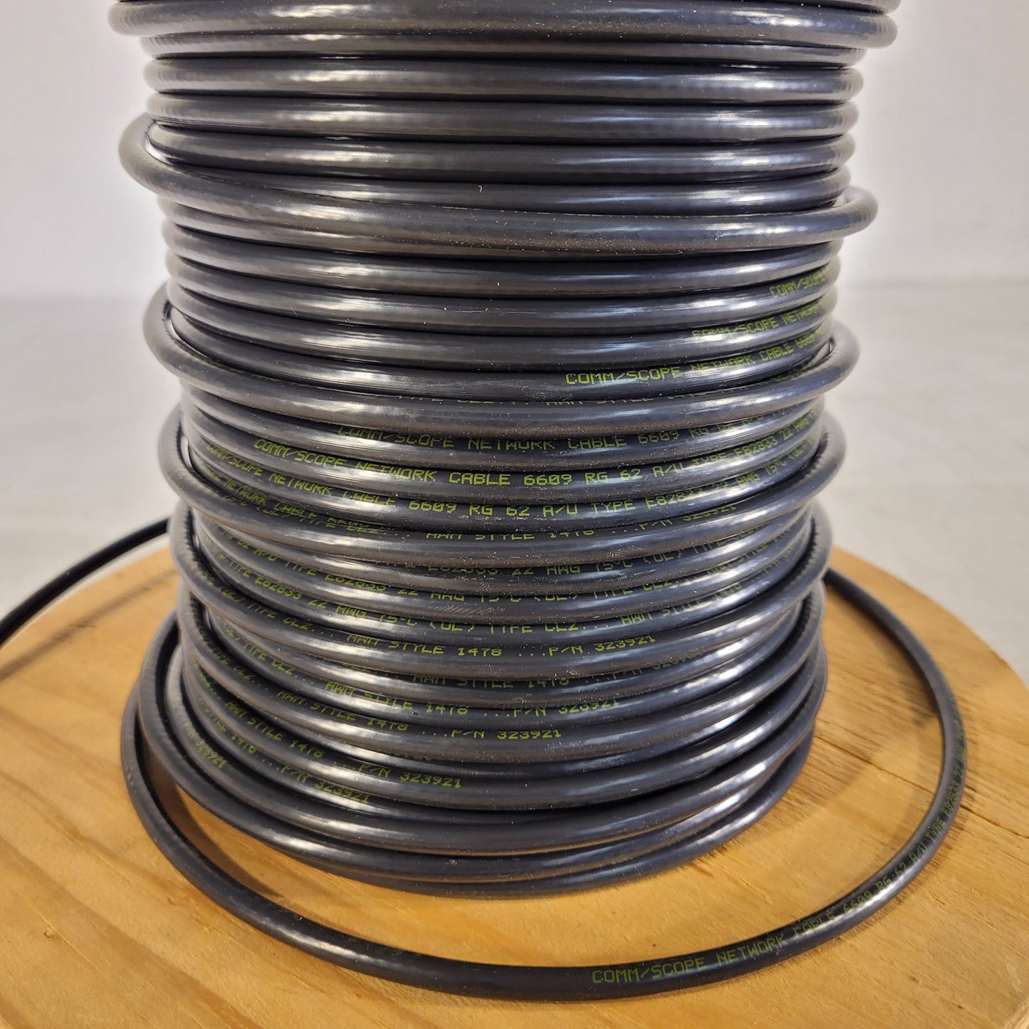 PRICE PER FOOT - Commscope 6609 RG62 22AWG CL2 Coax Cable Coaxial Copper RF Line