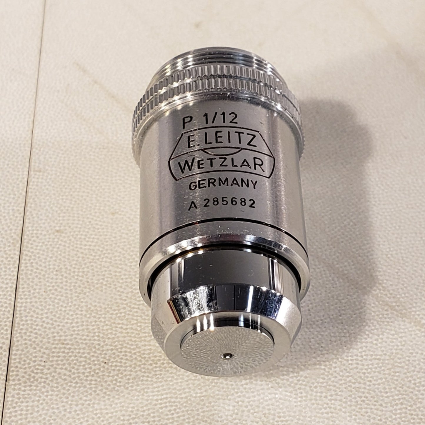 Leitz Wetzlar A-1.30 OEL 100:1 170x/0.17 Microscope Objective Lens