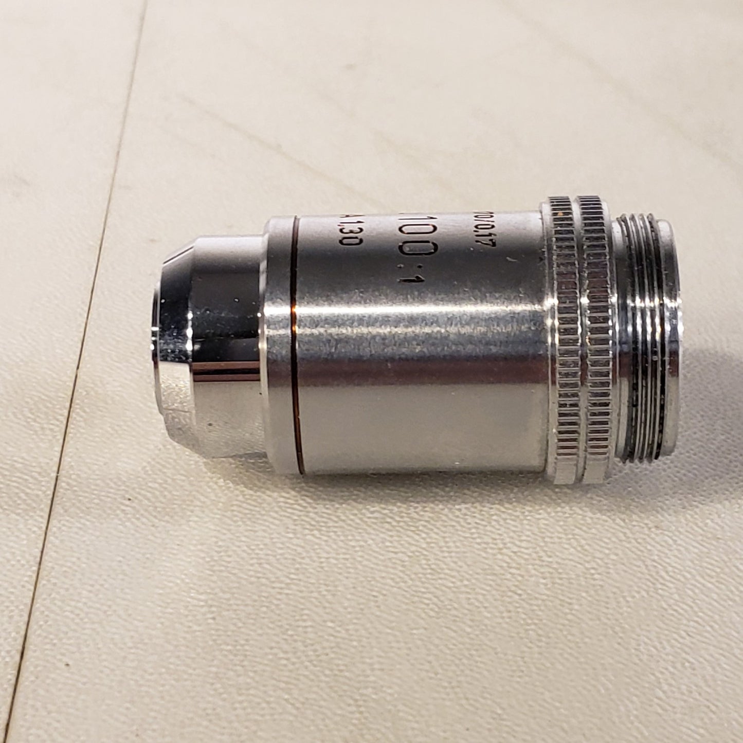 Leitz Wetzlar A-1.30 OEL 100:1 170x/0.17 Microscope Objective Lens