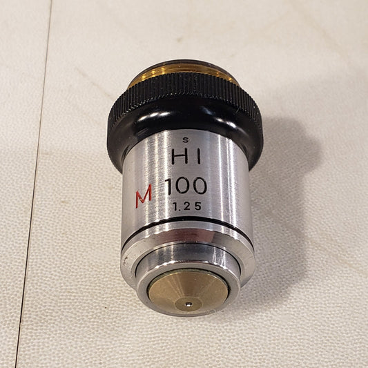 Nikon Hi M 100 1.25 Microscope Objective Lens s HI