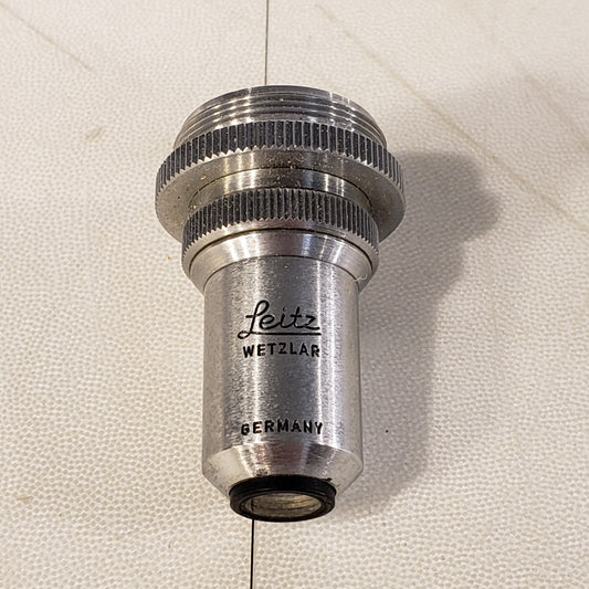 Leitz Wetzlar UM 5/0.10 Objective Microscope Lens 5x