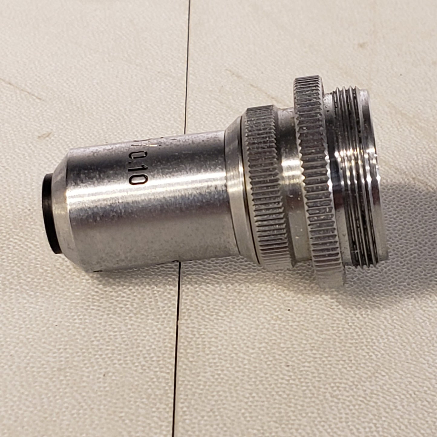 Leitz Wetzlar UM 5/0.10 Objective Microscope Lens 5x