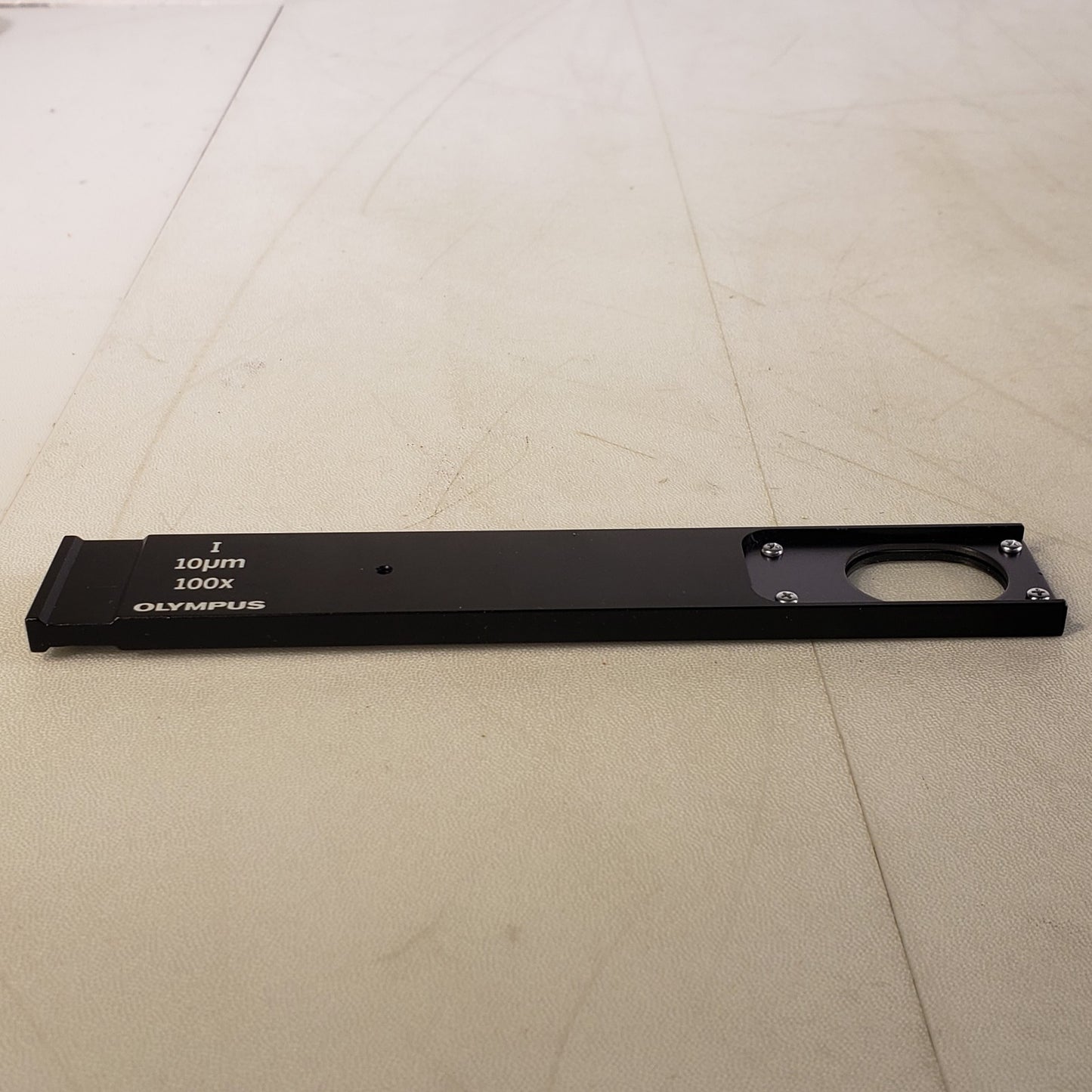 Olympus AH2-SLM10 Microscope Slide Filter Optics 100x BIN#54-08