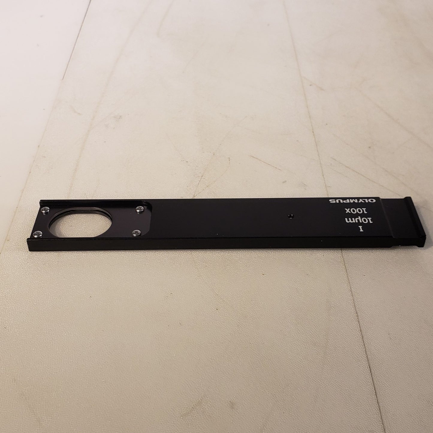 Olympus AH2-SLM10 Microscope Slide Filter Optics 100x BIN#54-08