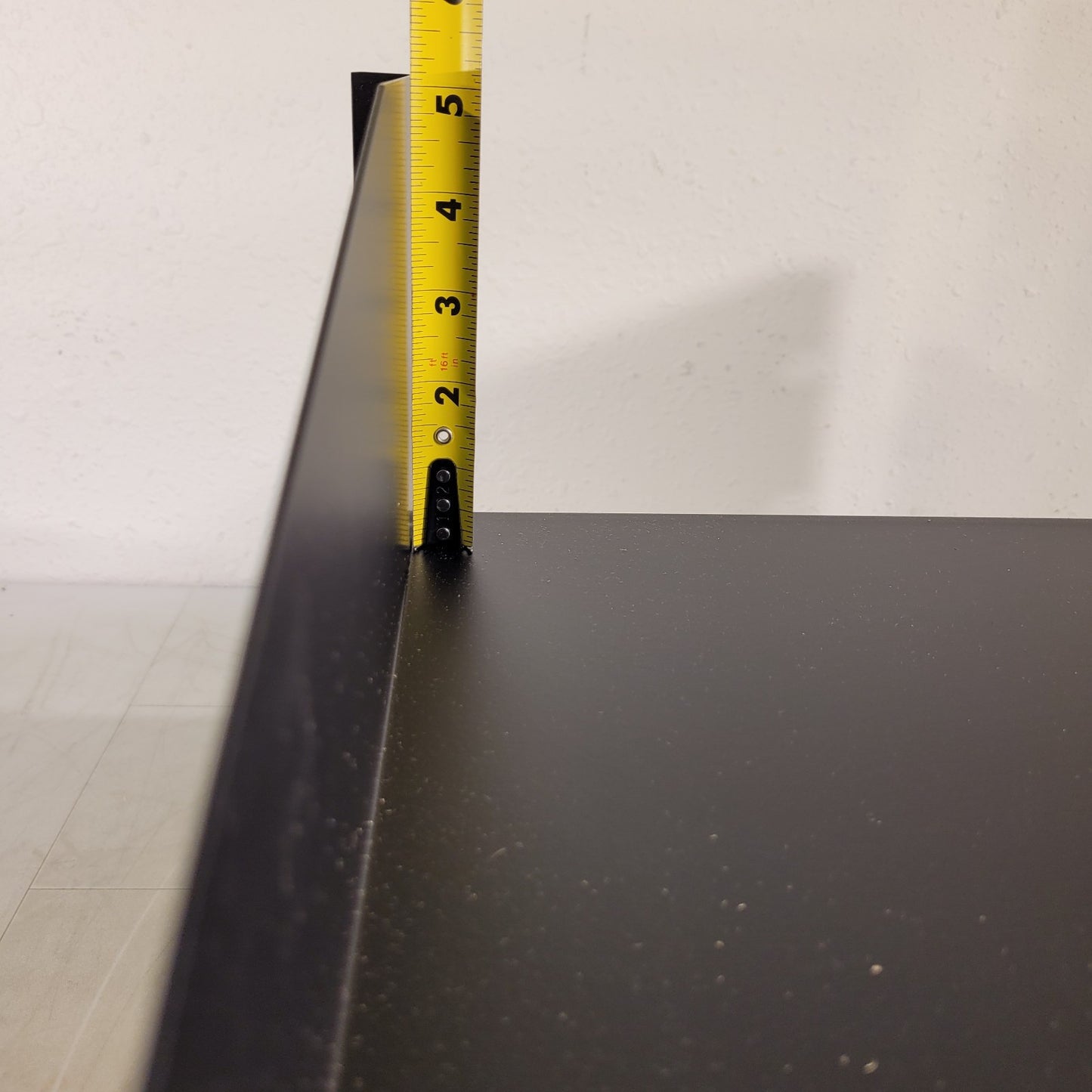 Lowell Cantilever Relay 19" Rack Mount Shelf 14" Deep 17-1/2" Wide Black