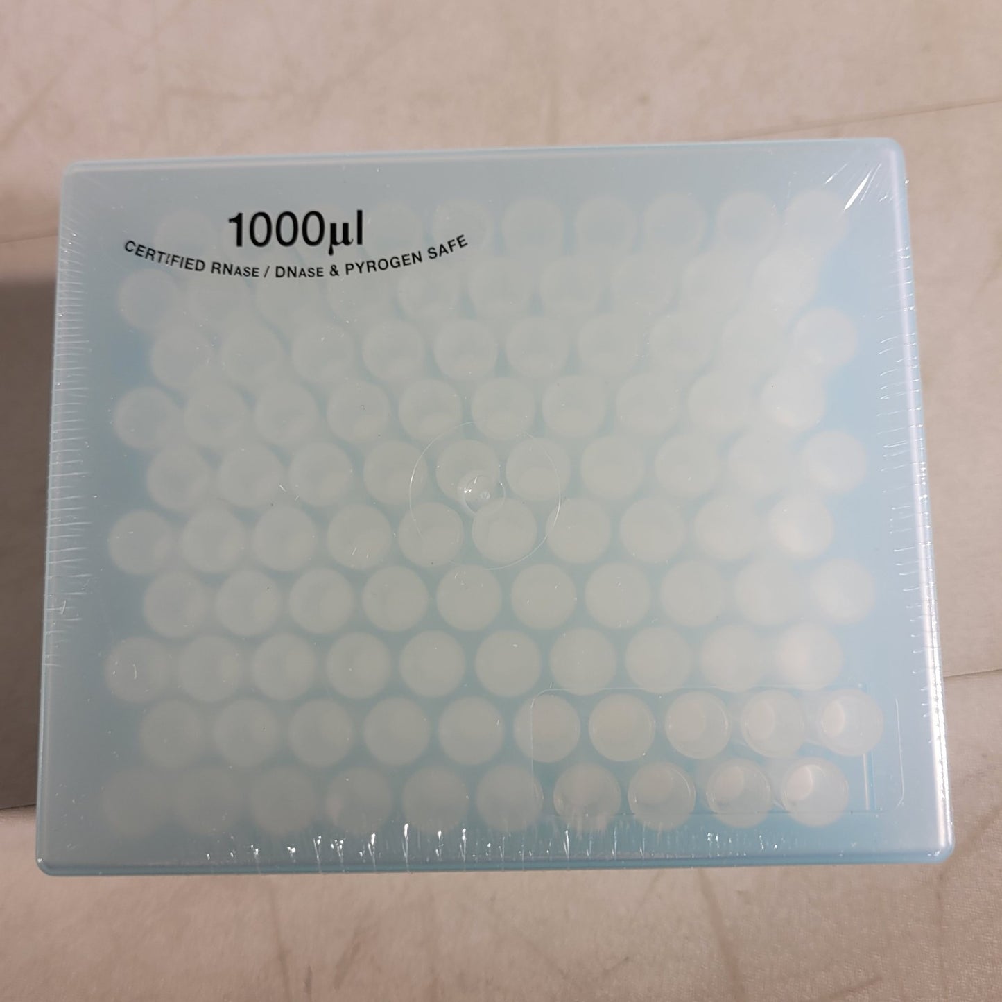 *Case Of 1000 Tips* Dynamic Devices 1000uL Filter Pipette Tips, 10 Racks of 100