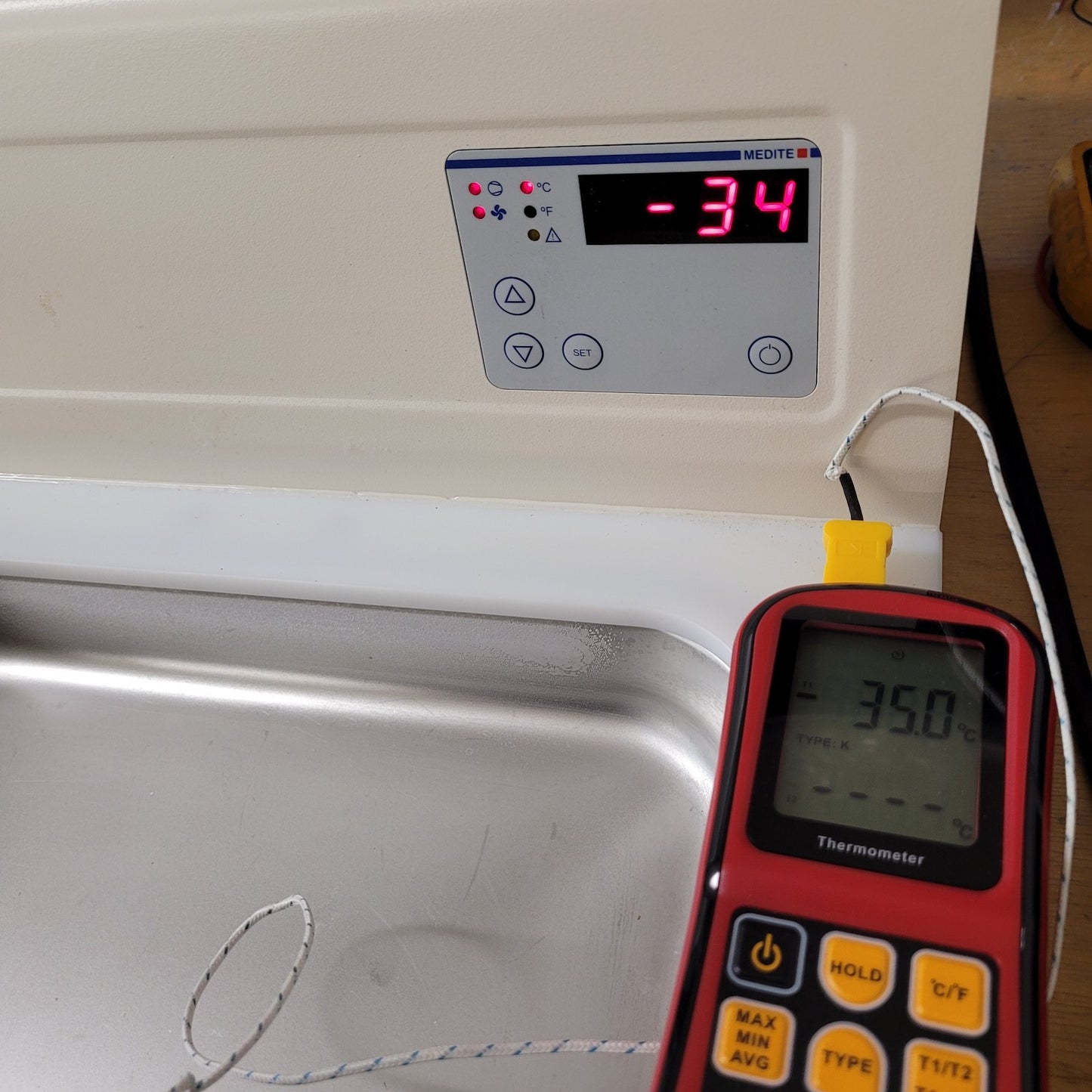 Medite TKF 22 Laboratory Rapid Deep Cooling Plate Min Temp -35°C Tested Works