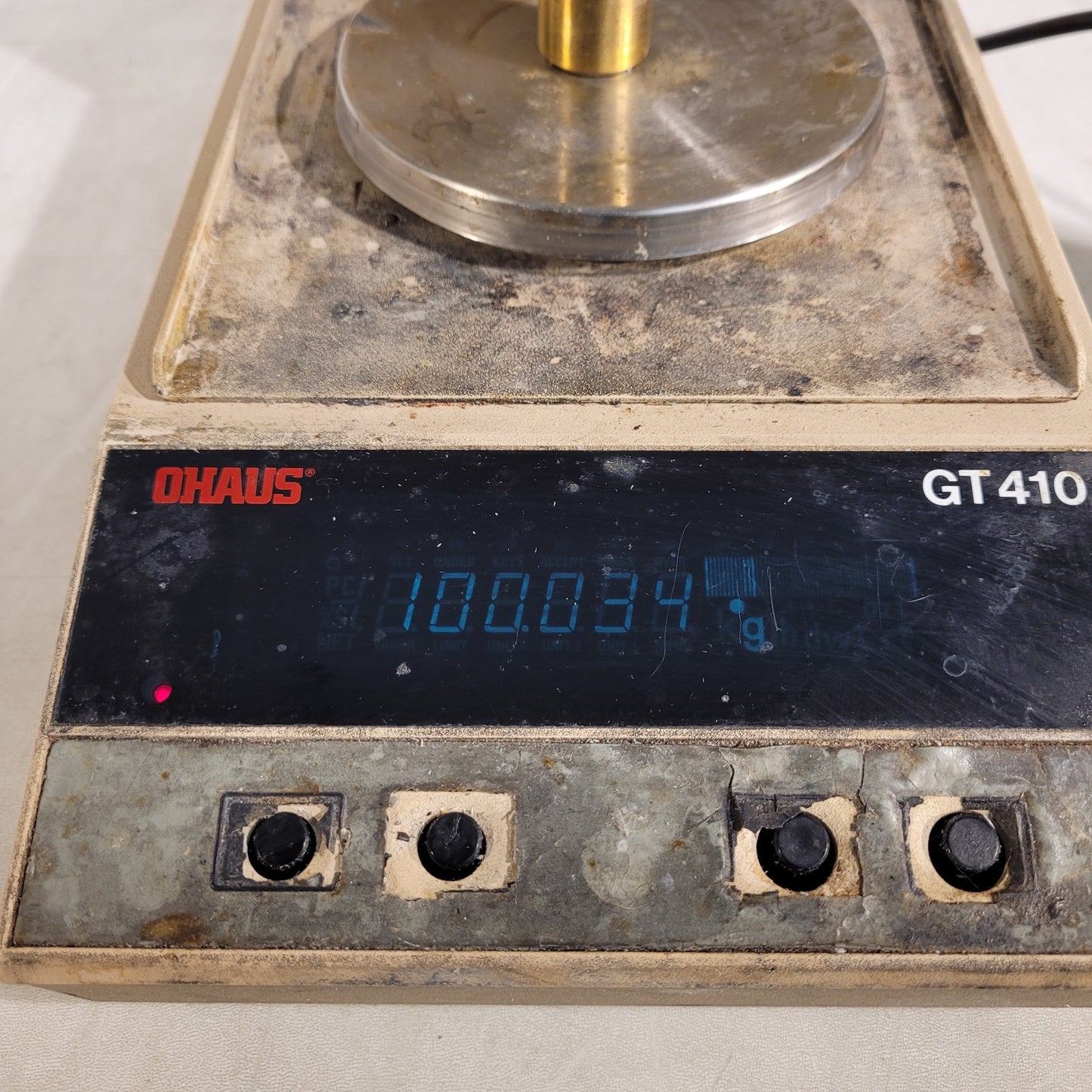 Ohaus GT410 Balance Laboratory Scale Measures Grams Only