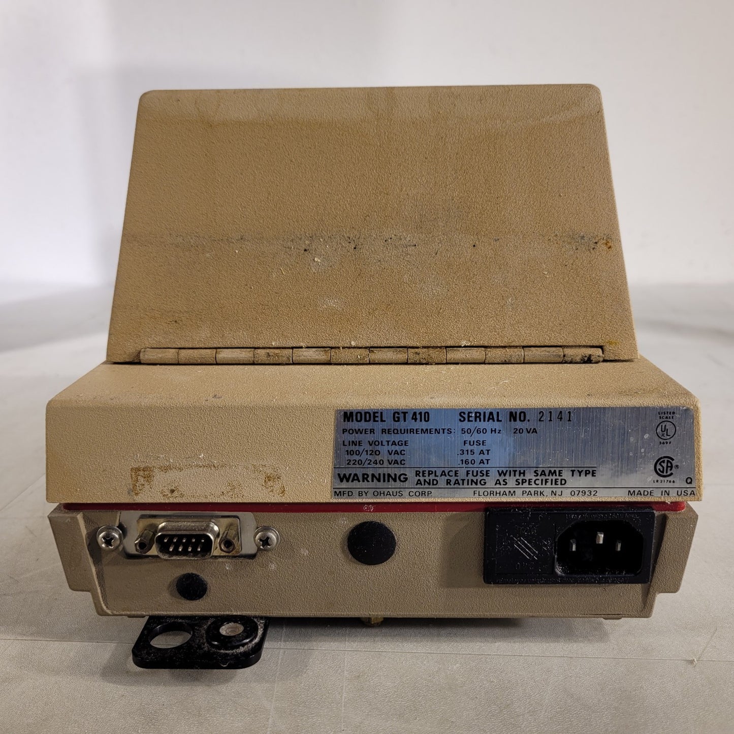 Ohaus GT410 Balance Laboratory Scale Measures Grams Only