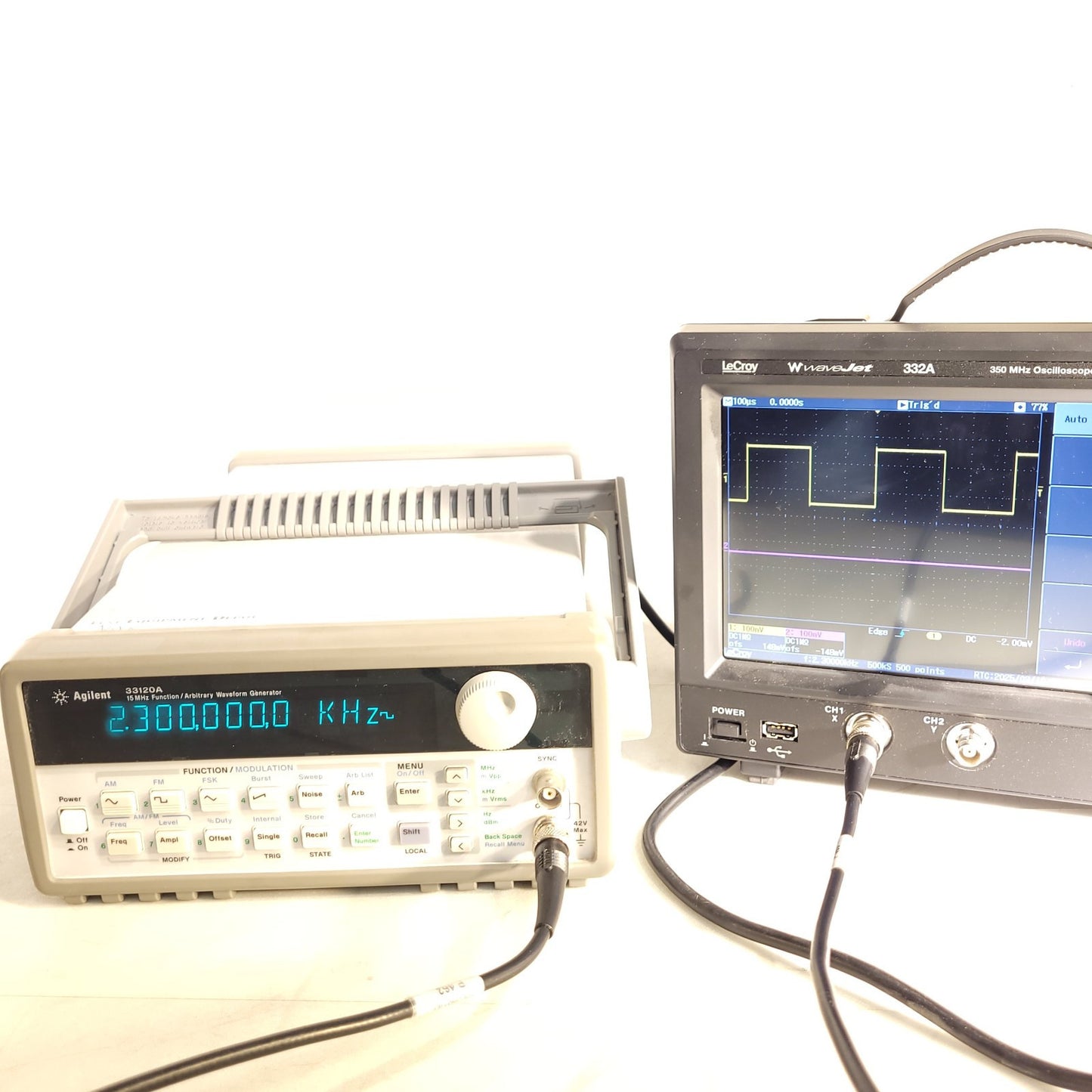 Agilent 33120A 15MHz Function Arbitrary Waveform Generator -Knob Not Sensisitive