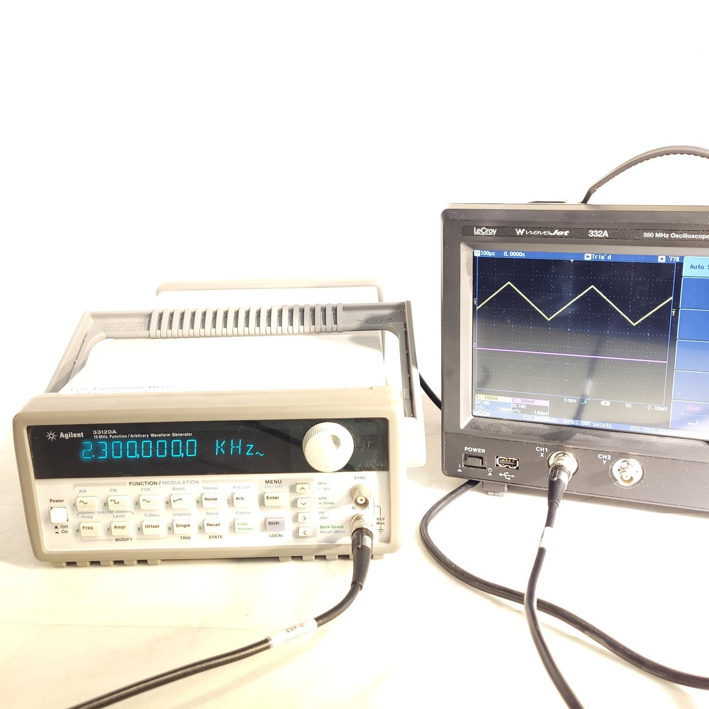 Agilent 33120A 15MHz Function Arbitrary Waveform Generator -Knob Not Sensisitive