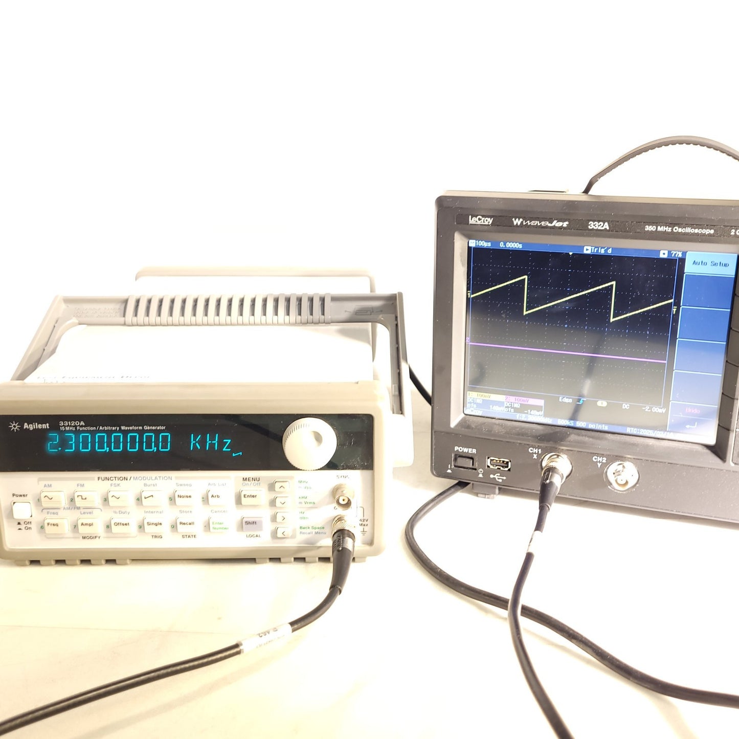 Agilent 33120A 15MHz Function Arbitrary Waveform Generator -Knob Not Sensisitive