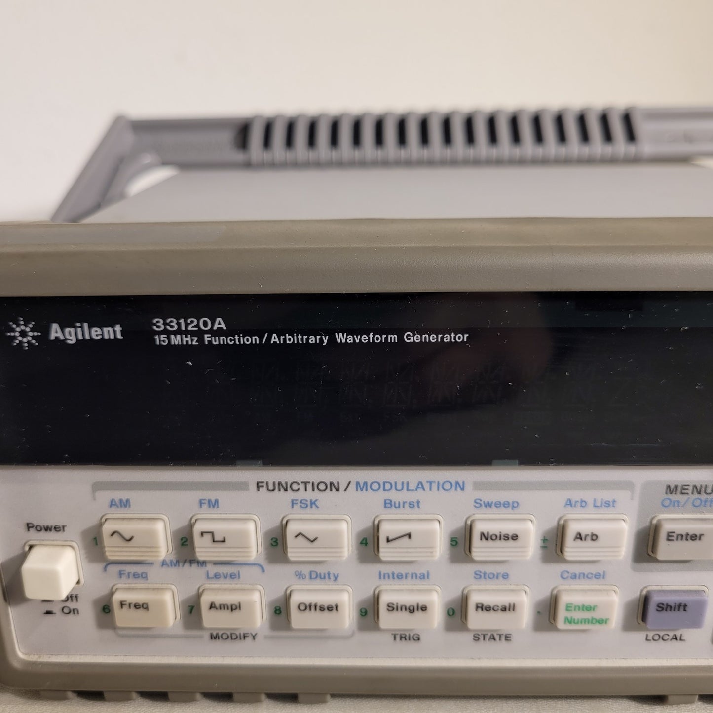 Agilent 33120A 15MHz Function Arbitrary Waveform Generator -Knob Not Sensisitive