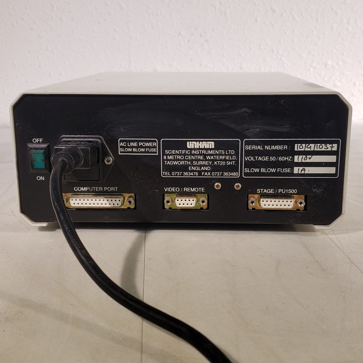 Linkam TMS 91 Programable Stage Temperature Controller for Microscopes