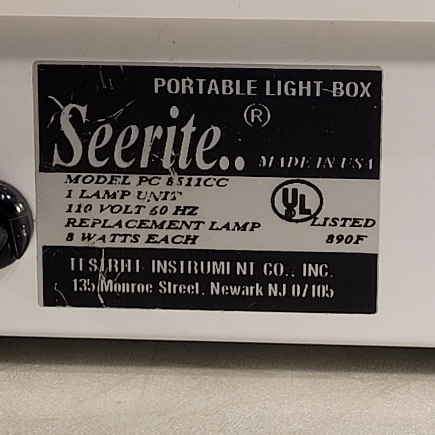 Seerite PC8511CC Portable Trace Light Box 12" X 8 "
