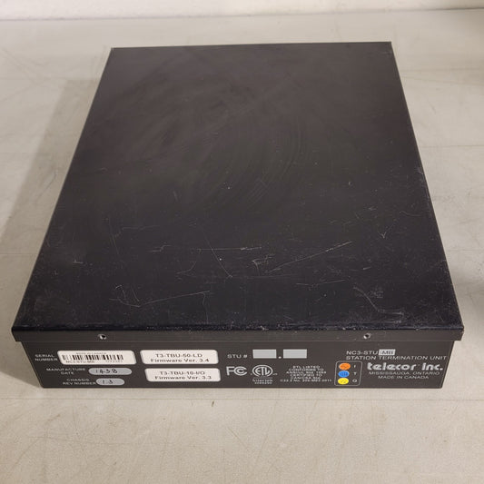 Telecor NC3-STU-MB Station Termination Unit w/ Firmware Nurse Courier