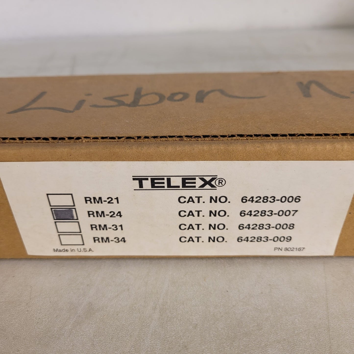Telex RM-24 Rack Mount 64283-007  Rack Mount Brackets for Quad FMR-25