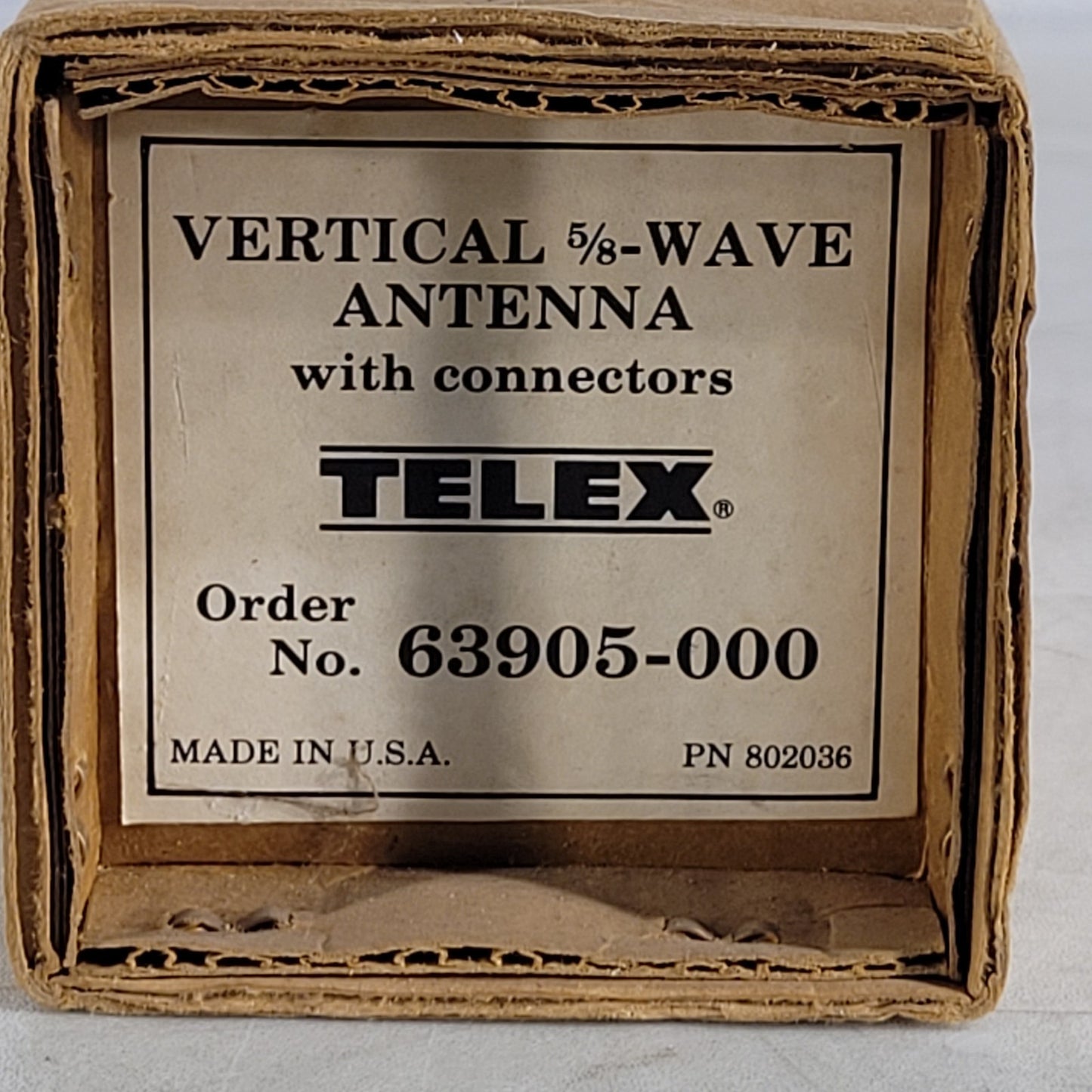 Telex 63905-000 Vertical 5/8 Wave Antenna with Connector  ANC-58l 5/ 8 Wave Ante