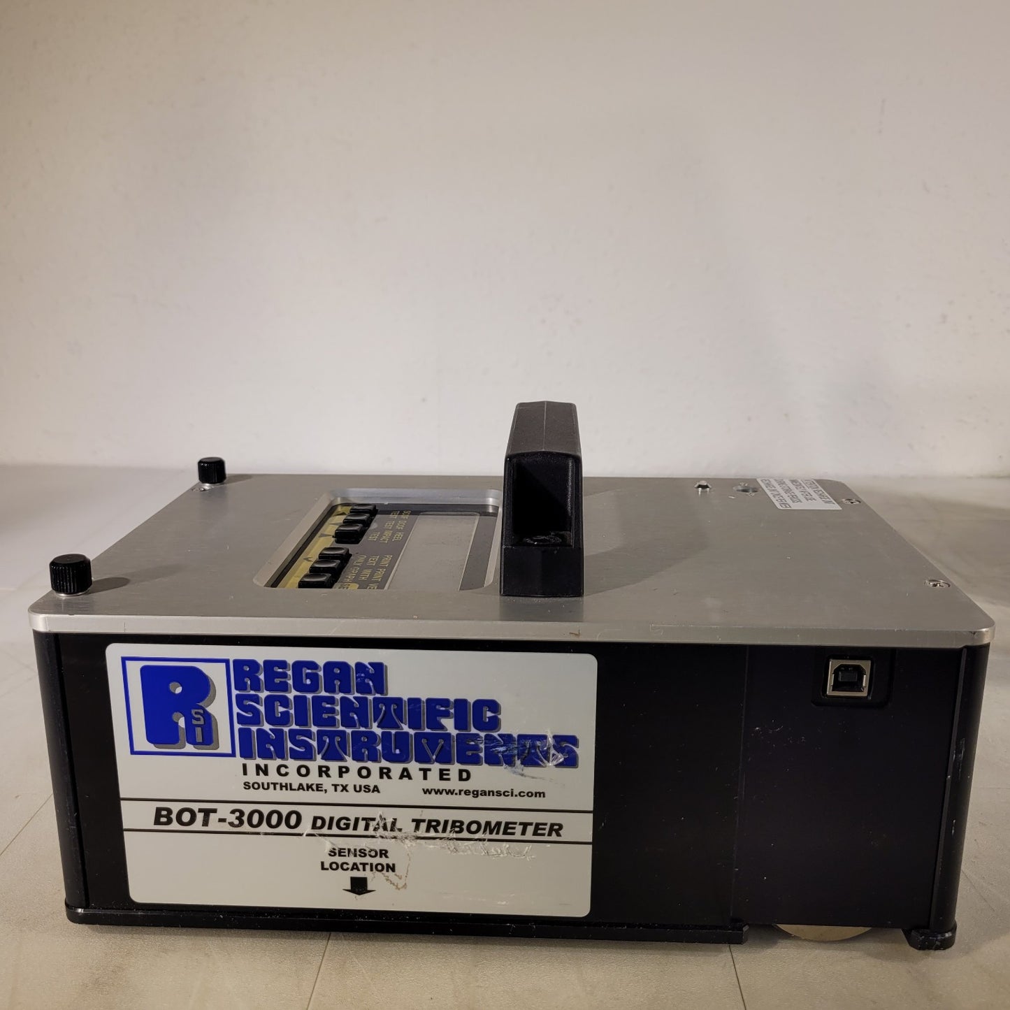 Regan RSU BOT-3000 Digital Tribometer Slip Tester w/ Accessories New Battery