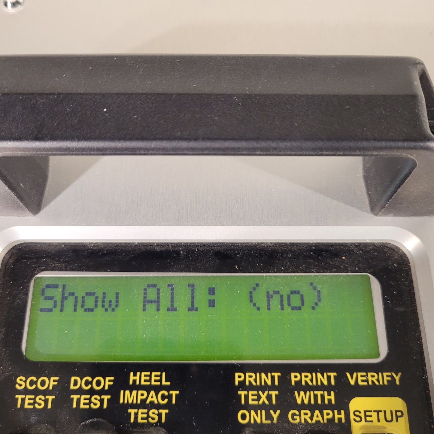 Regan RSU BOT-3000 Digital Tribometer Slip Tester w/ Accessories New Battery