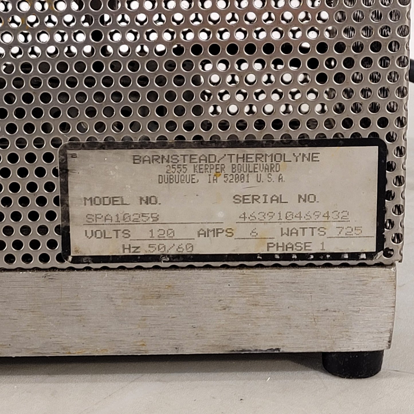 Thermolyne SPA1025B Type 1000 7" Stirring Hot Plate Stirrer Combination