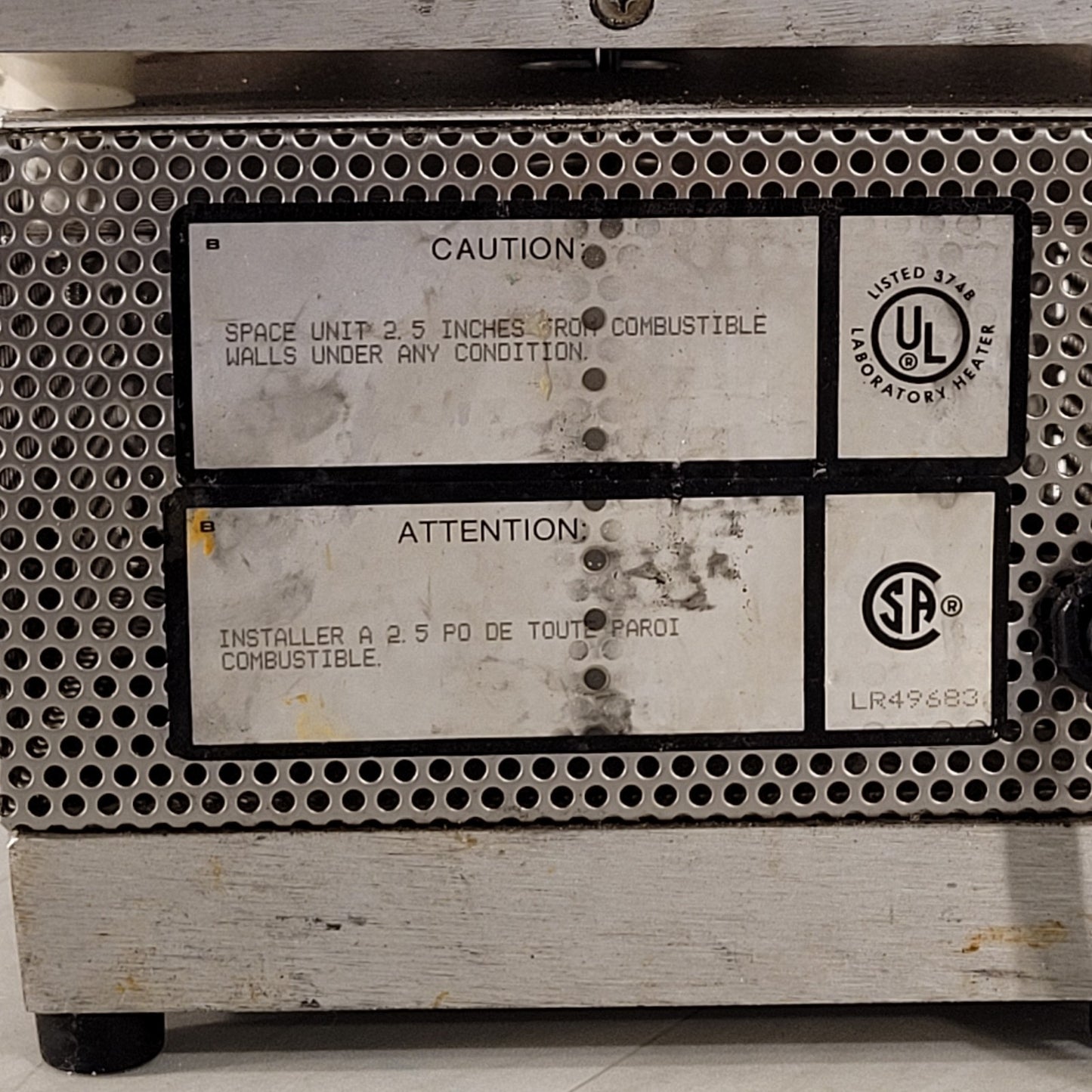 Thermolyne SPA1025B Type 1000 7" Stirring Hot Plate Stirrer Combination