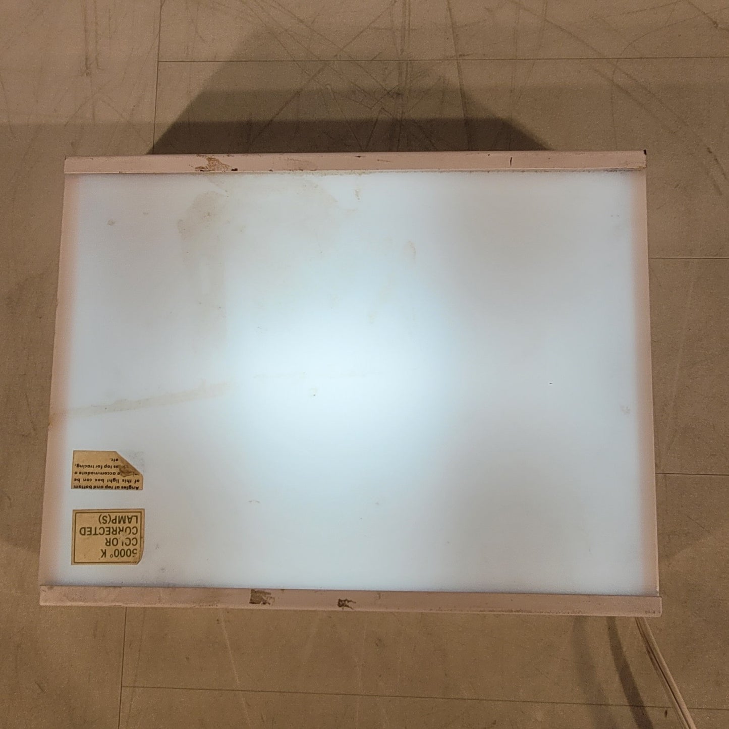 Logan 810/920 Light Box Lamp & Watt Fluorescent Bulb Desktop Lightbox