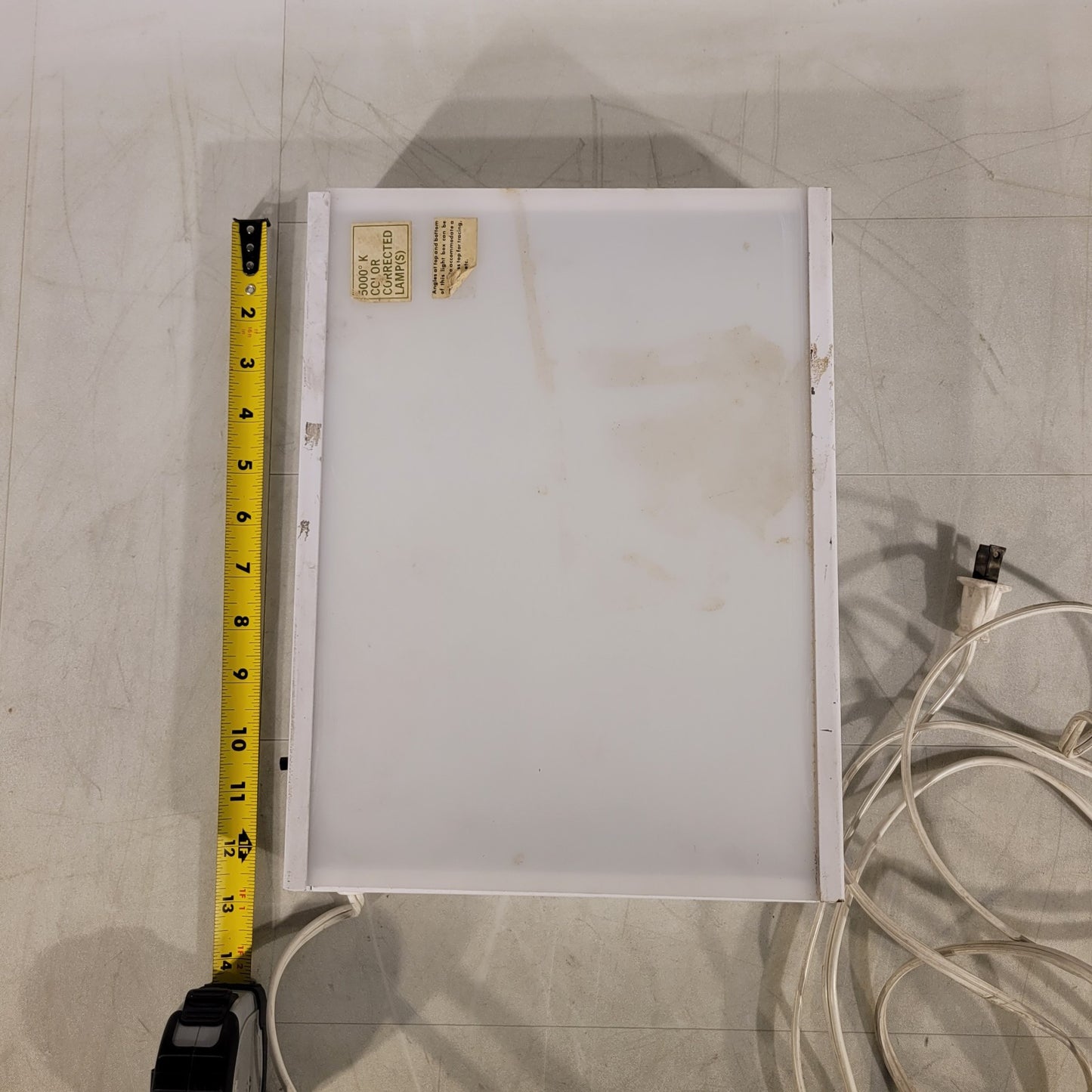 Logan 810/920 Light Box Lamp & Watt Fluorescent Bulb Desktop Lightbox