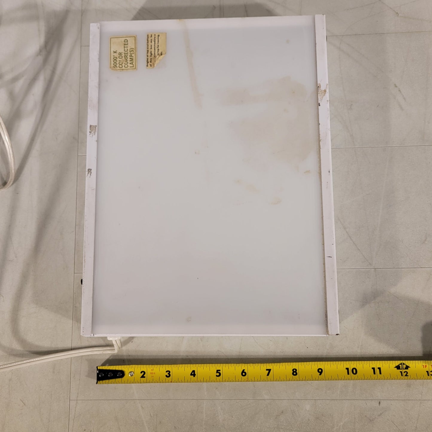 Logan 810/920 Light Box Lamp & Watt Fluorescent Bulb Desktop Lightbox